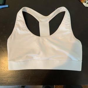White Nike Sports Bra